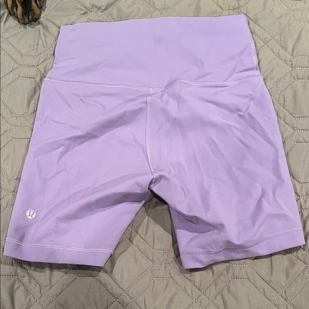 lululemon athletica Women's Lavender Bike Shorts